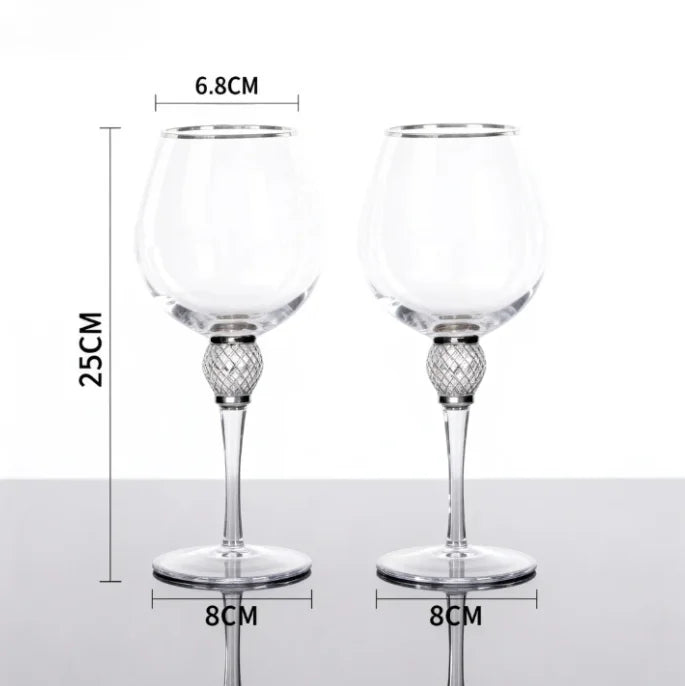 Verres à Vin en Cristal Mariage