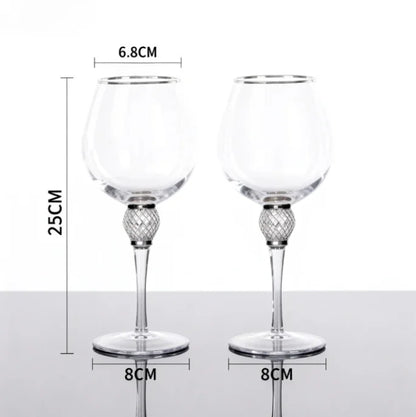 Verres à Vin en Cristal Mariage