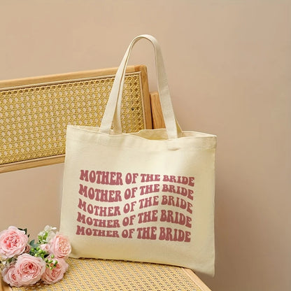 Tote bag EVJF lettrage rétro rose