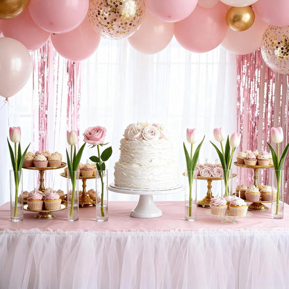 Vase Soliflore Centre de Table Mariage