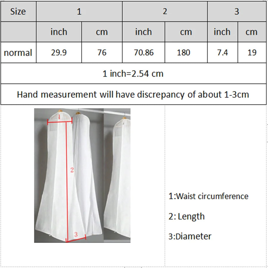Housse robe de mariée en coton — vue 4