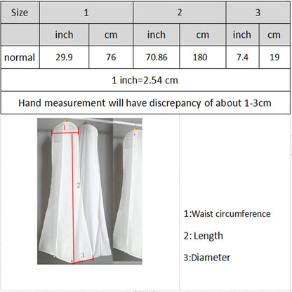 Housse robe de mariée en coton — vue 4