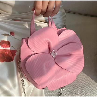 Sac à Main Fleuri Mariée