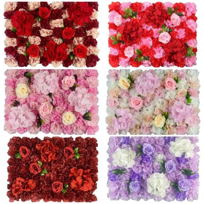 Panneau Fleurs Artificielles Mariage
