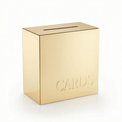 Urne mariage acrylique carrée moderne