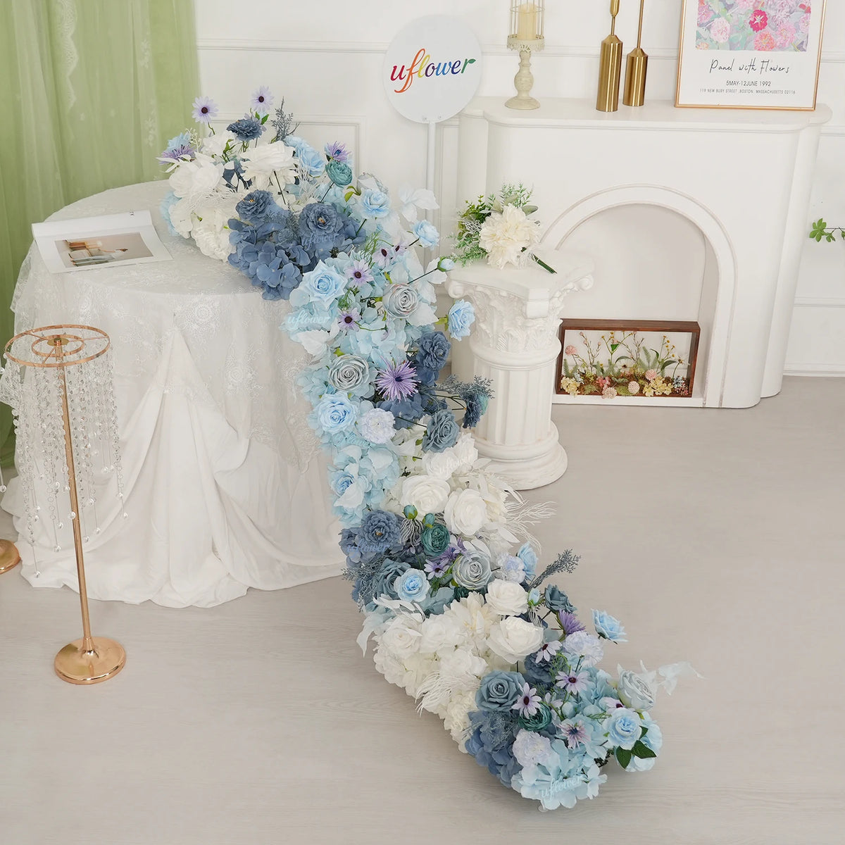 Chemin Floral Artificiel Mariage
