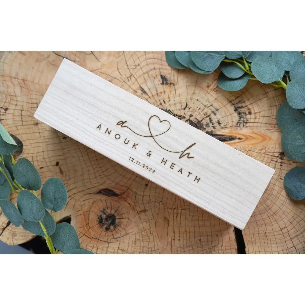Boîte à vin mariage personnalisée — vue 10