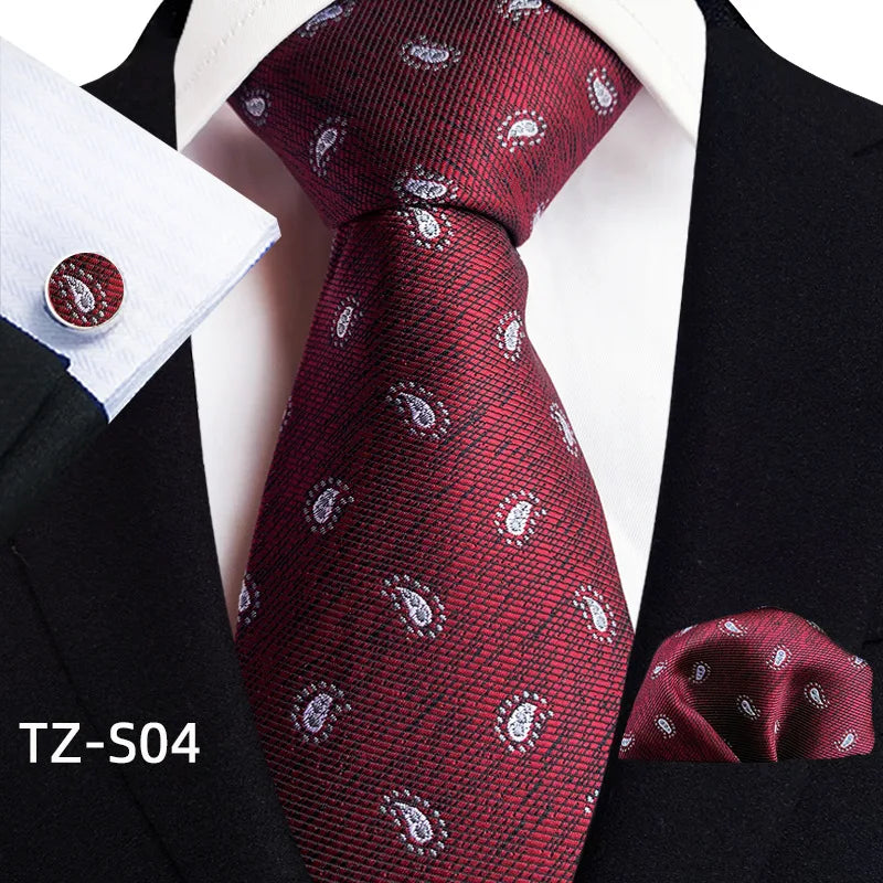 Cravate Mariage Homme et Pochette Assortie
