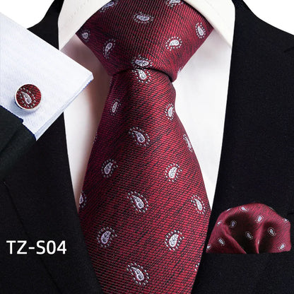 Cravate Mariage Homme et Pochette Assortie