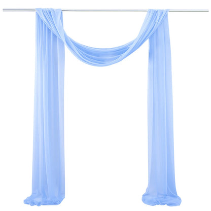 Voilage Arche Mariage Mousseline Fluide