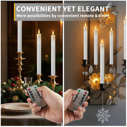 Bougie LED Télécommande Mariage