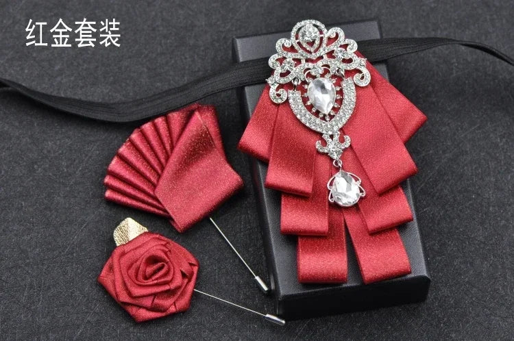 Nœud papillon mariage rubans style anglais — vue 13