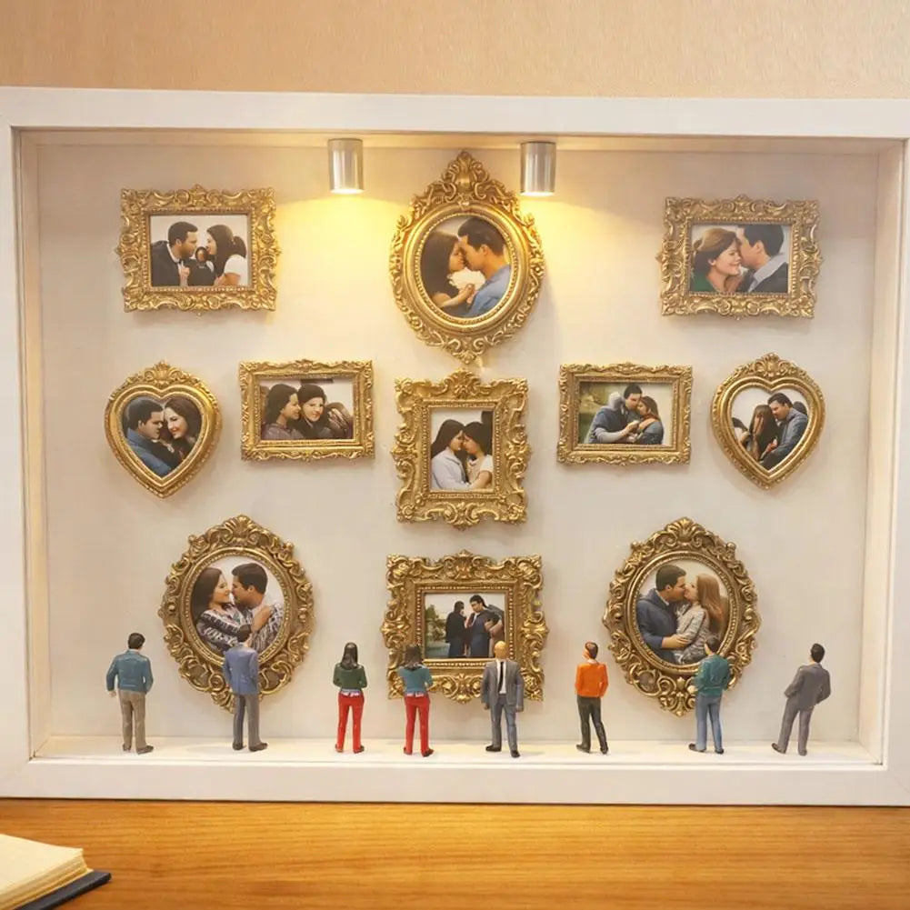 Boîte Souvenir Mariage Vitrine Miniature
