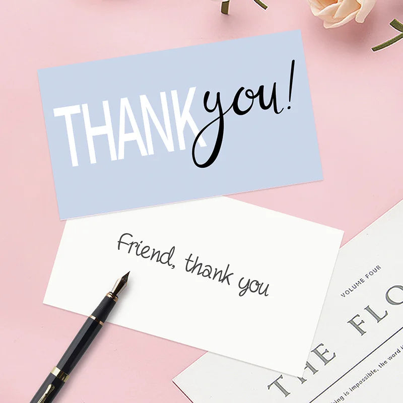 Carte Remerciement Mariage Petit Format — vue 3