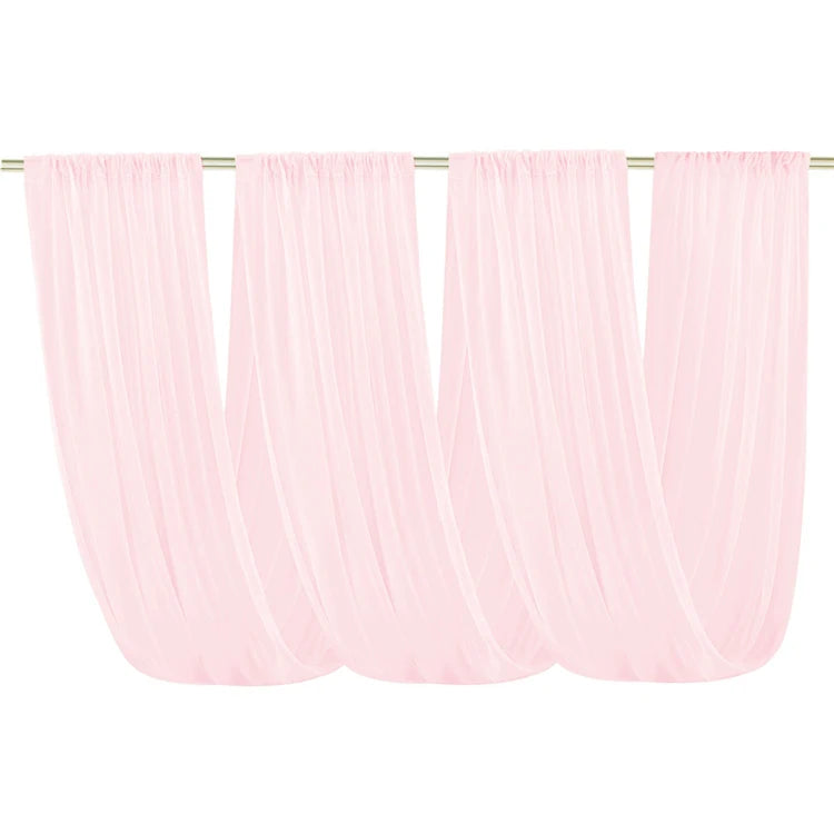 Voilage Arche Mariage Mousseline 12 Coloris