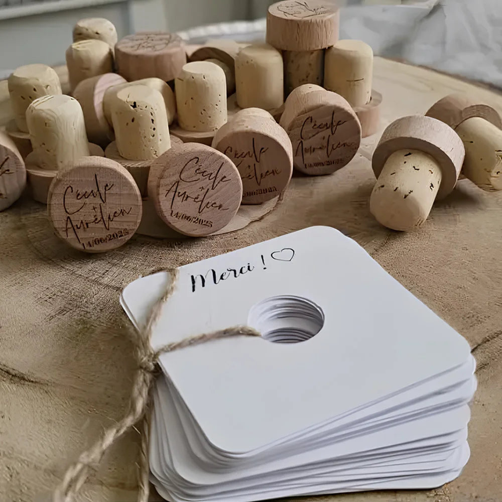Bouchon de Vin Liège Personnalisé