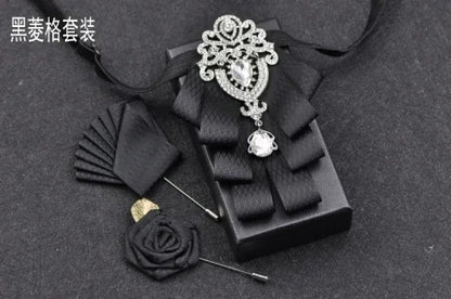 Nœud papillon mariage rubans style anglais — vue 34