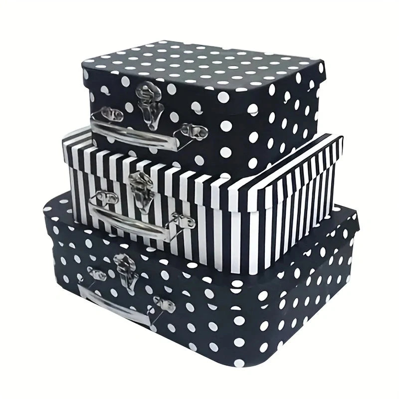 Urne Mariage Valise Vintage Trio