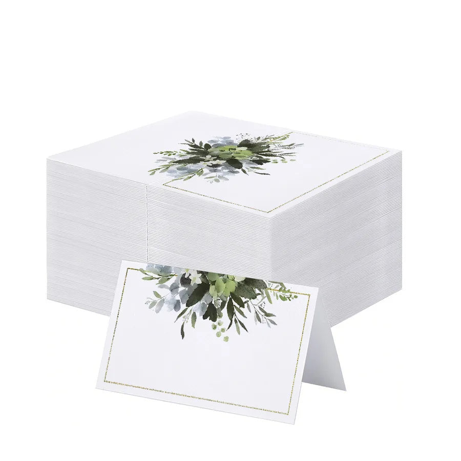 Marque-Places Mariage Feuillage Eucalyptus