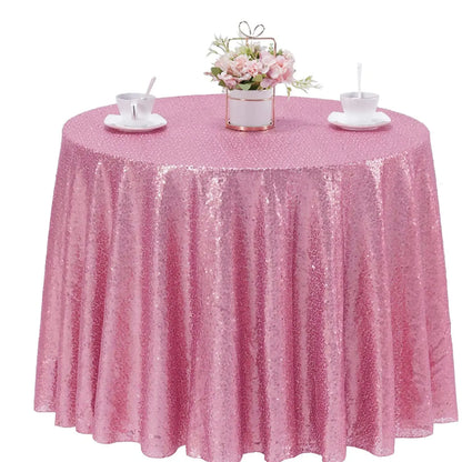 Nappe Ronde à Sequins Mariage