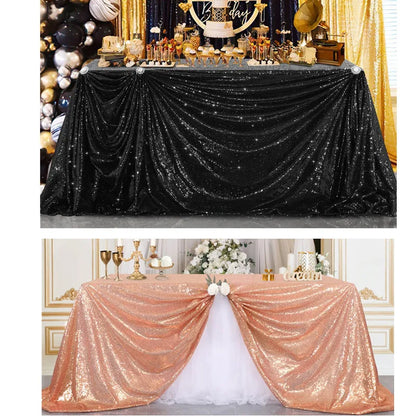Nappe mariage à sequins scintillants — vue 6