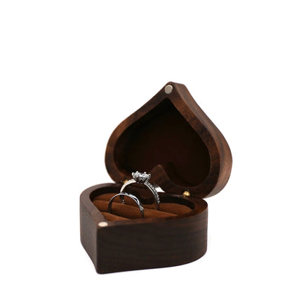 Boîte Alliance Noyer Vintage — Marron double