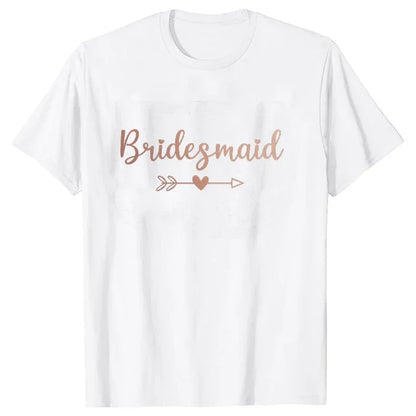 T-shirt EVJF cortège rose gold