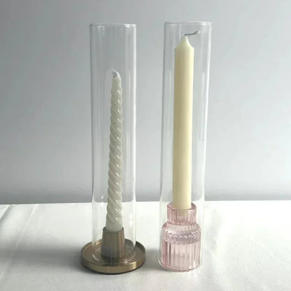 Lot de 10 photophores en verre — vue 3
