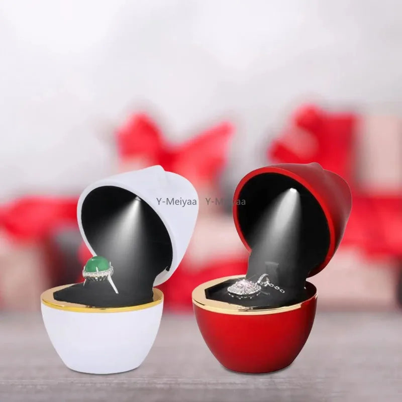 Boîte alliance rose lumineuse LED — vue 5