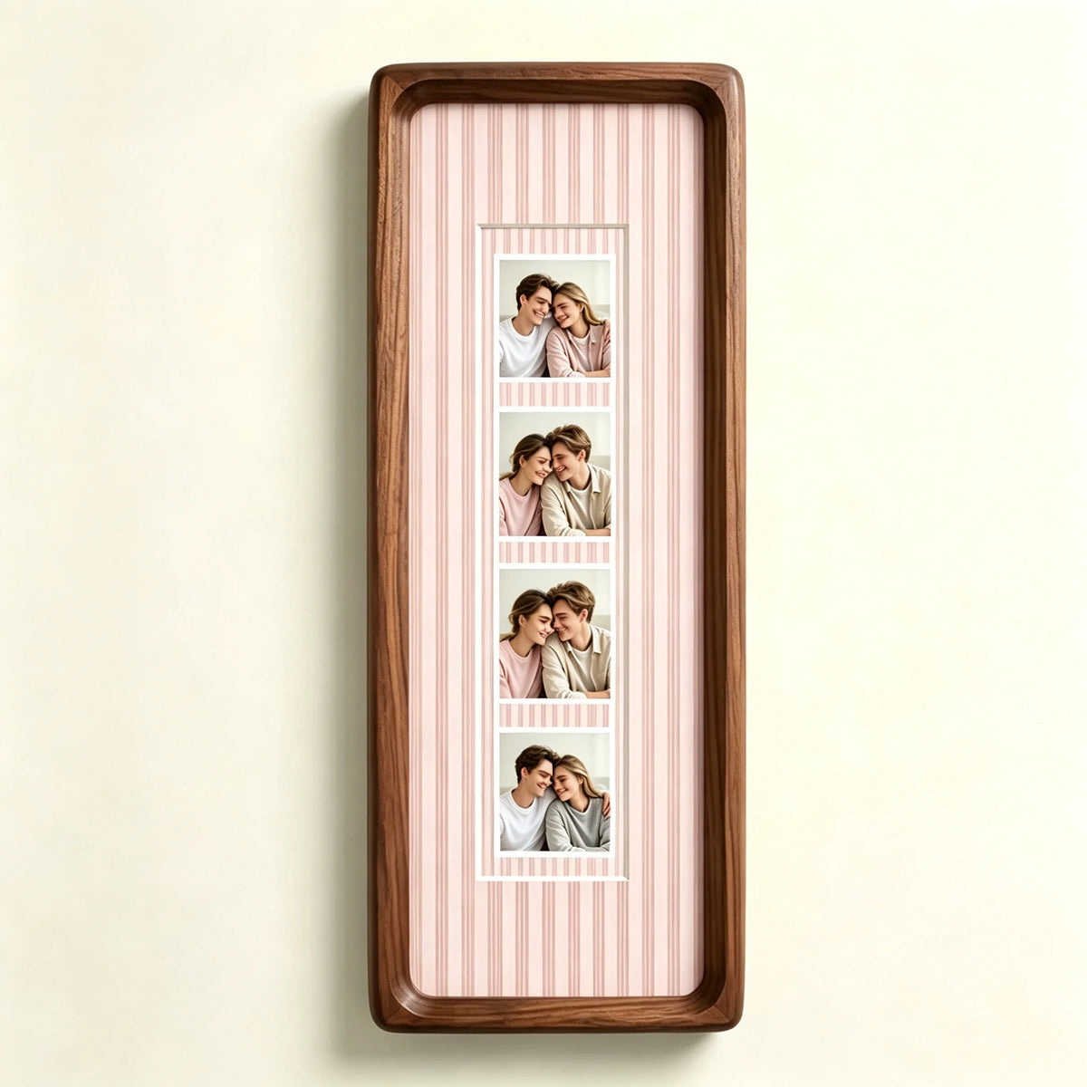 Cadre Photo Mariage Photobooth en Noyer — vue 5