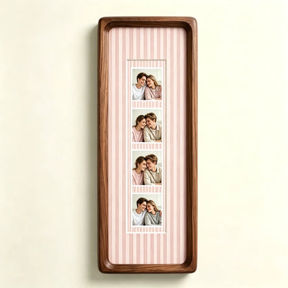 Cadre Photo Mariage Photobooth en Noyer — vue 5