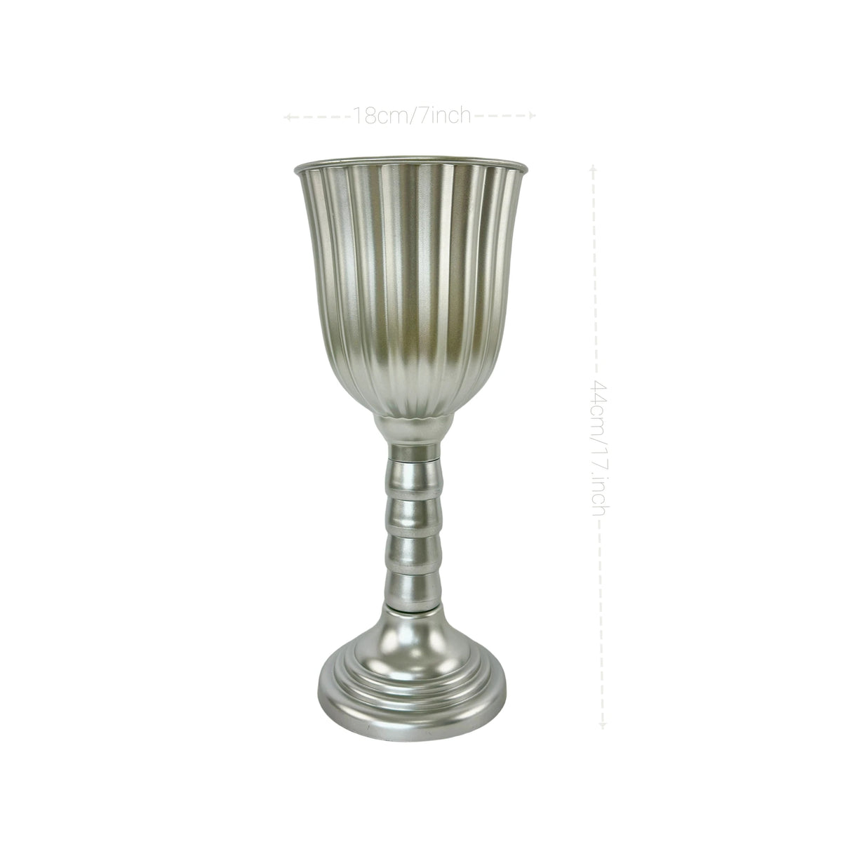 Vase cylindrique haut centre de table — vue 7
