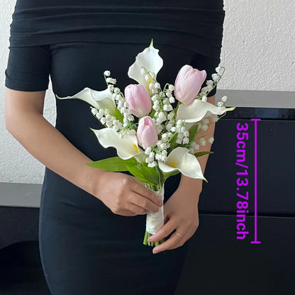 Bouquet Callas Fleurs Artificielles Mariage