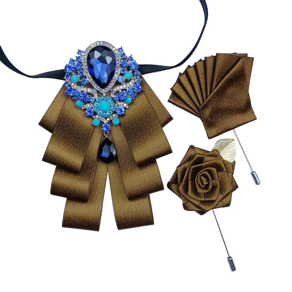 Nœud papillon mariage bijou et pochette — vue 21