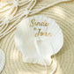 Porte alliance coquillage personnalisé mariage