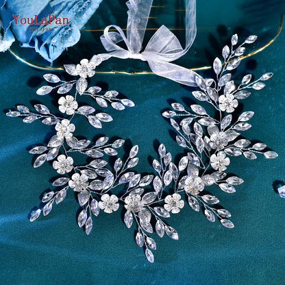 Ceinture Robe de Mariée Strass Organza