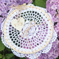 Porte alliance crochet initiales personnalisé