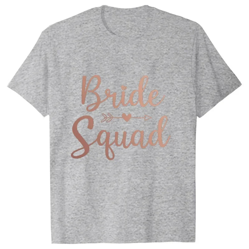 T-shirt EVJF cortège rose gold