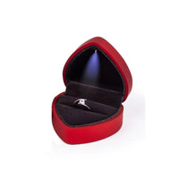 Écrin bague cœur lumineux LED — vue 11