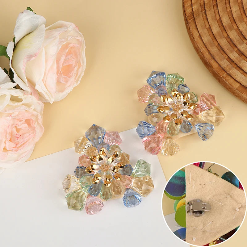Bijoux de Chaussures Fleurs à Clipser