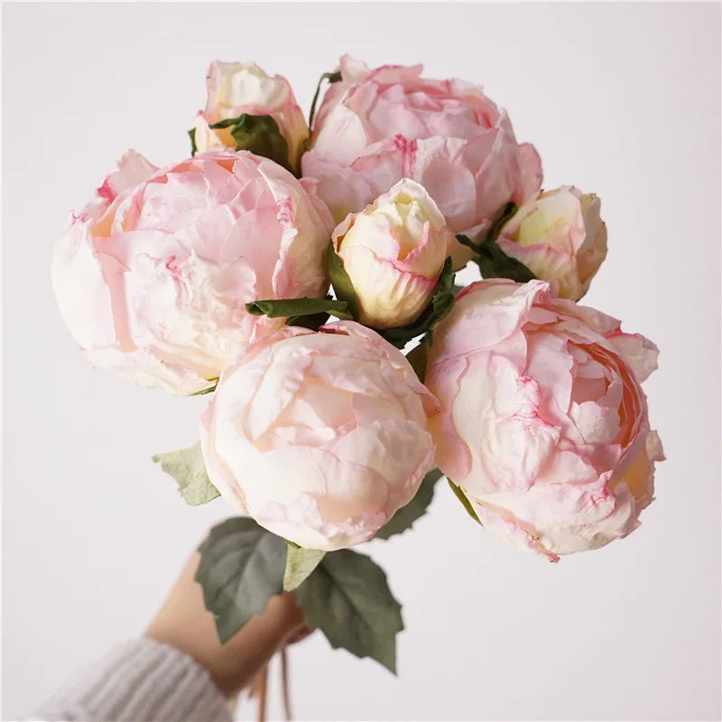 Bouquet de mariée pivoines rétro — vue 2