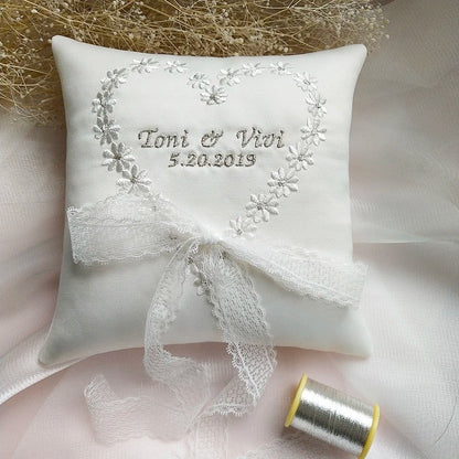 Coussin alliance mariage — vue 3