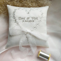 Coussin alliance mariage — vue 3