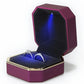 Boite bague mariage led