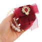 Porte alliance chien rouge