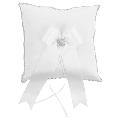 Coussin alliance chic blanc — vue 2
