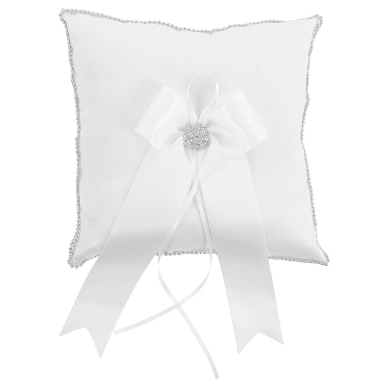Coussin alliance chic blanc — vue 2