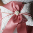 Coussin porte alliance chic