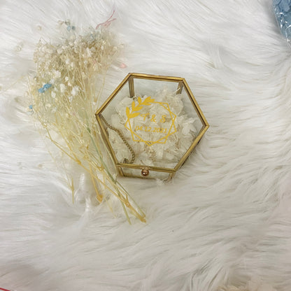 Boîte alliance verre personnalisé — vue 2