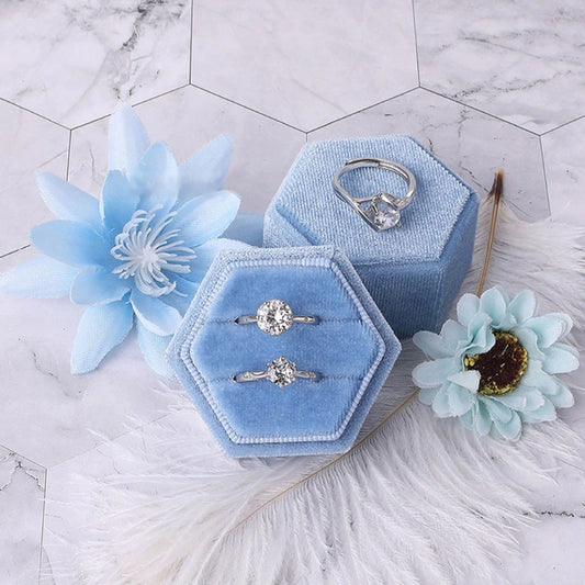 Boîte Alliance Bleue Mariage